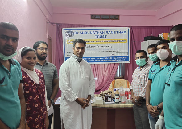 Anbunathanranjithamtrust,Medical camp