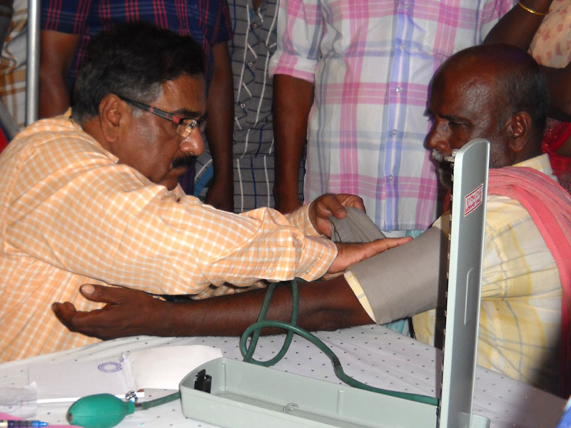 Anbunathanranjithamtrust,Medical camp