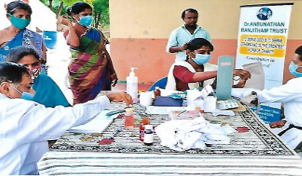 Anbunathanranjithamtrust,Medical camp